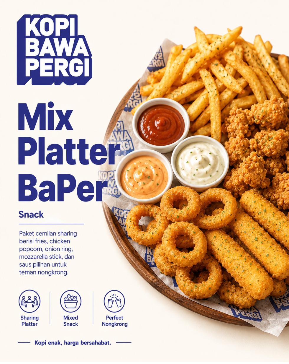 Mix Platter BaPer - Sharing platter